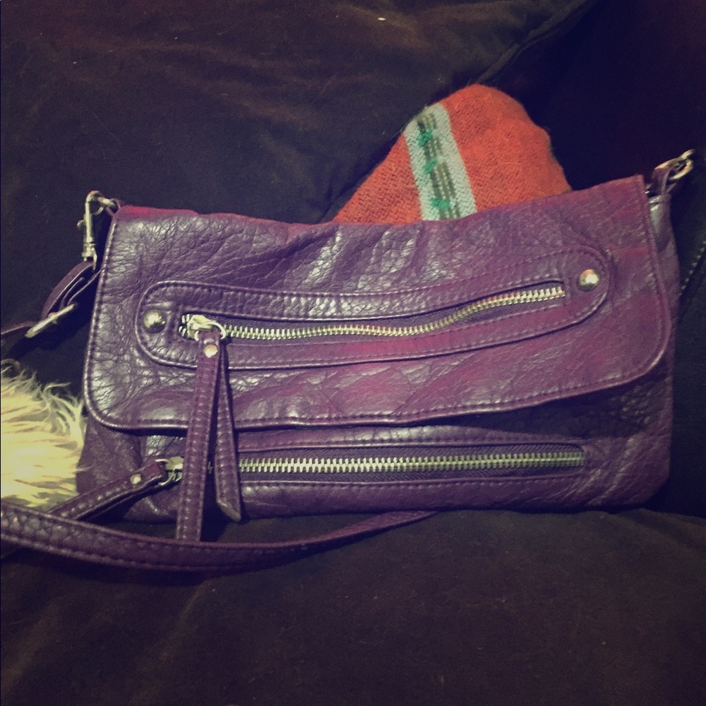 Petit Purple Vegan Leather Purse